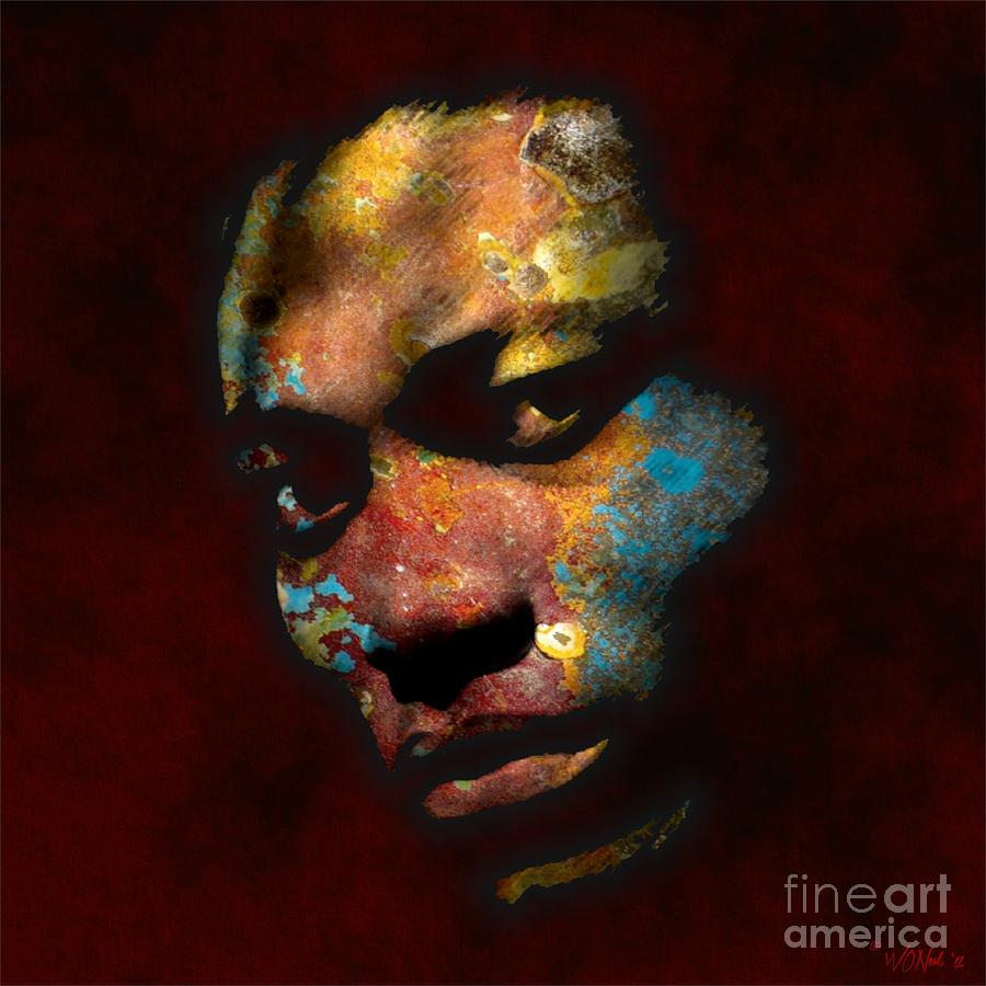 Portrait Digital Art - Benjamin Clementine by Walter Neal