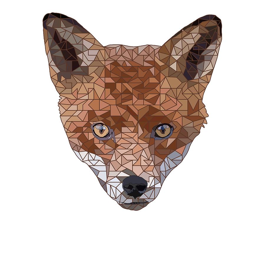Felix The Fox Digital Art By David Smith Fine Art America 