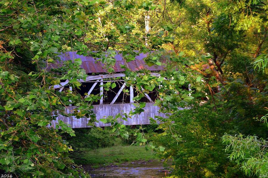 Felton Covered Bridge Photograph by Lisa Wooten