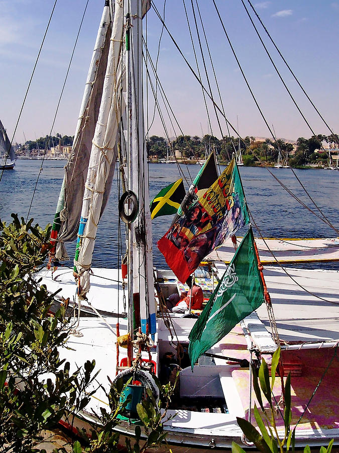 Felucca Rigging Photograph by Debbie Oppermann