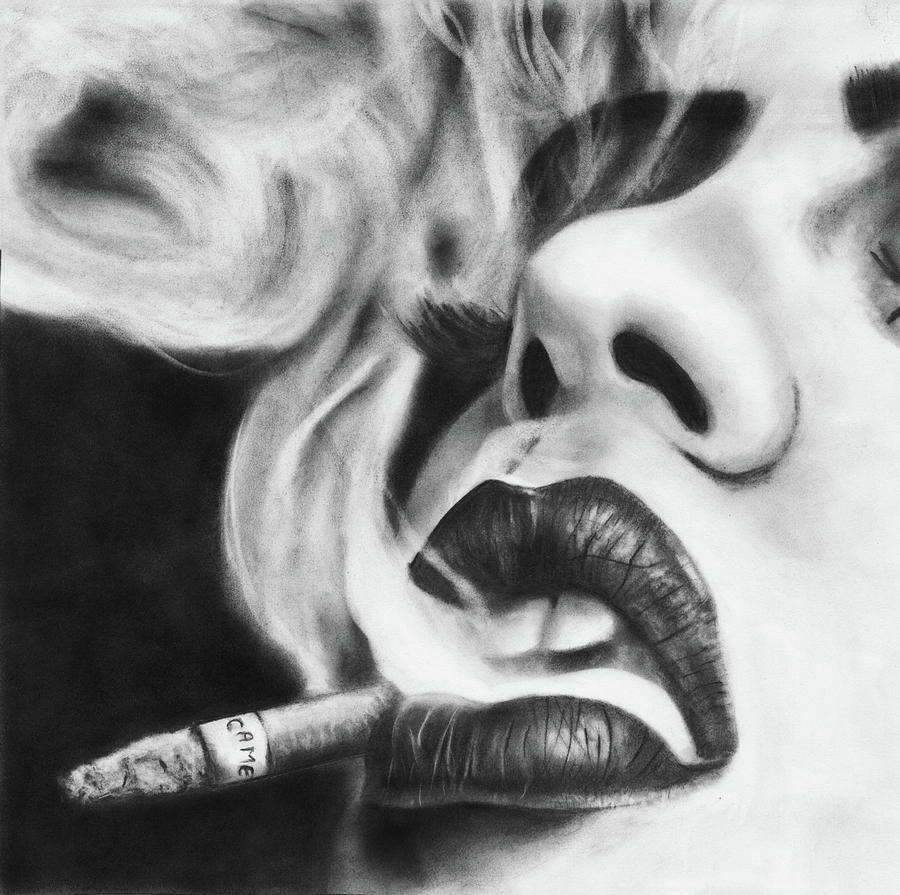 How To Draw A Cigarette Smoke