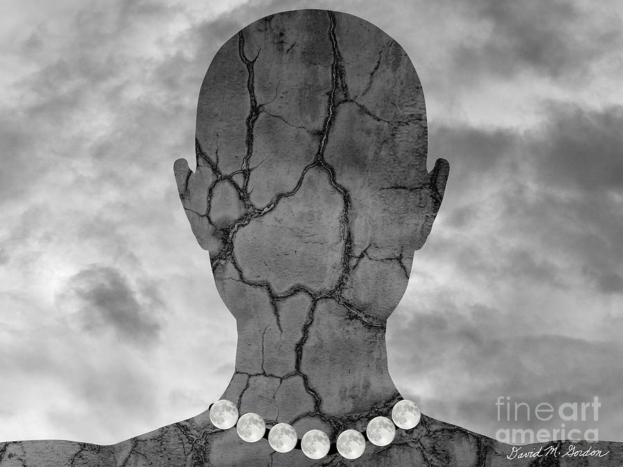 Surrealism Photograph - Moon Necklace by David Gordon