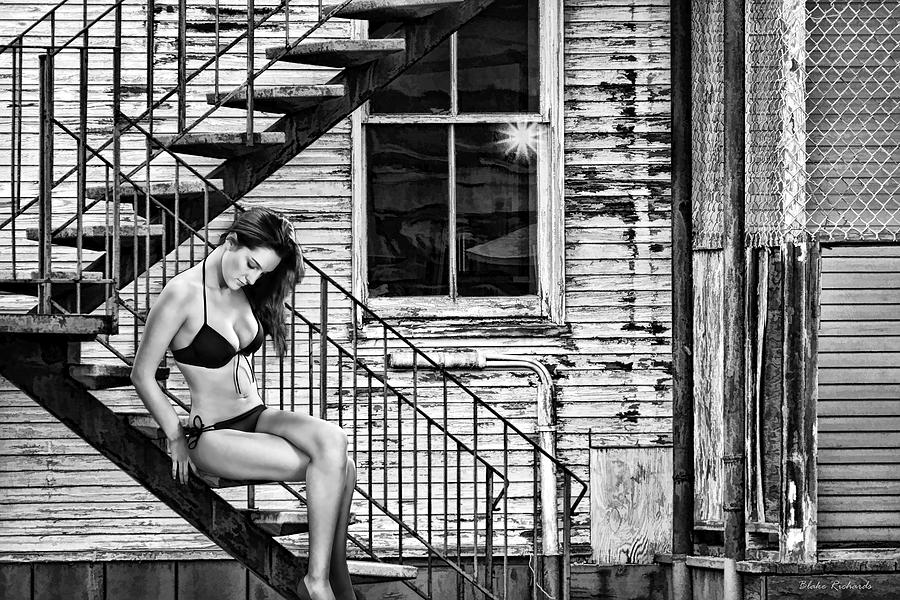 Feminine Stairwell Photograph by Blake Richards