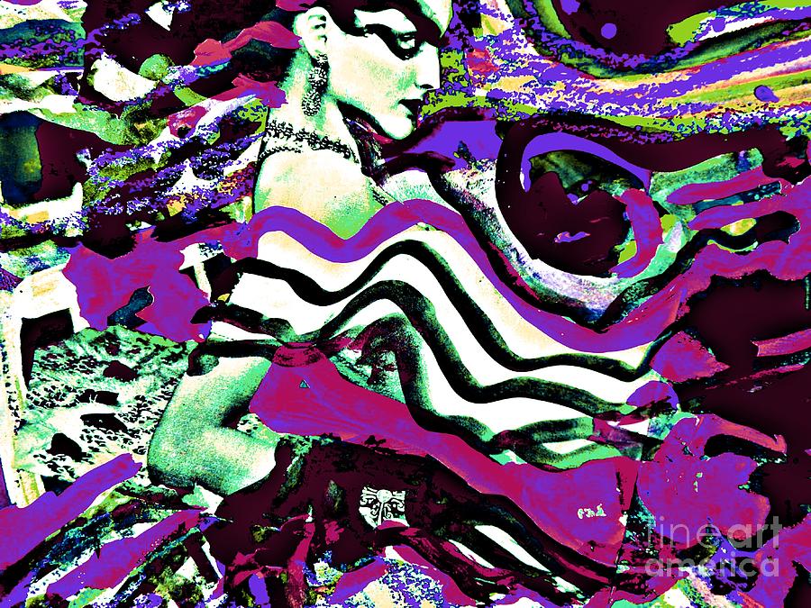 Femme-Fatale-27 Painting by Katerina Stamatelos