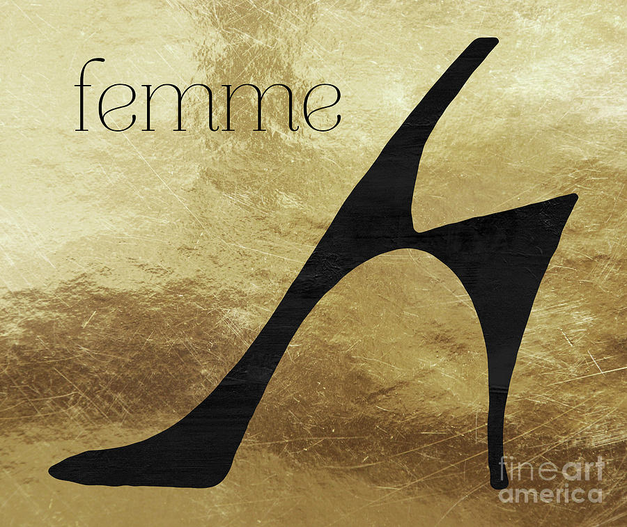 Femme Fatale II Painting by Mindy Sommers