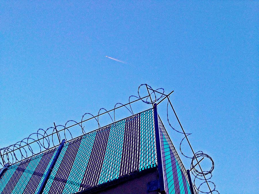 Fence In The Sky Photograph