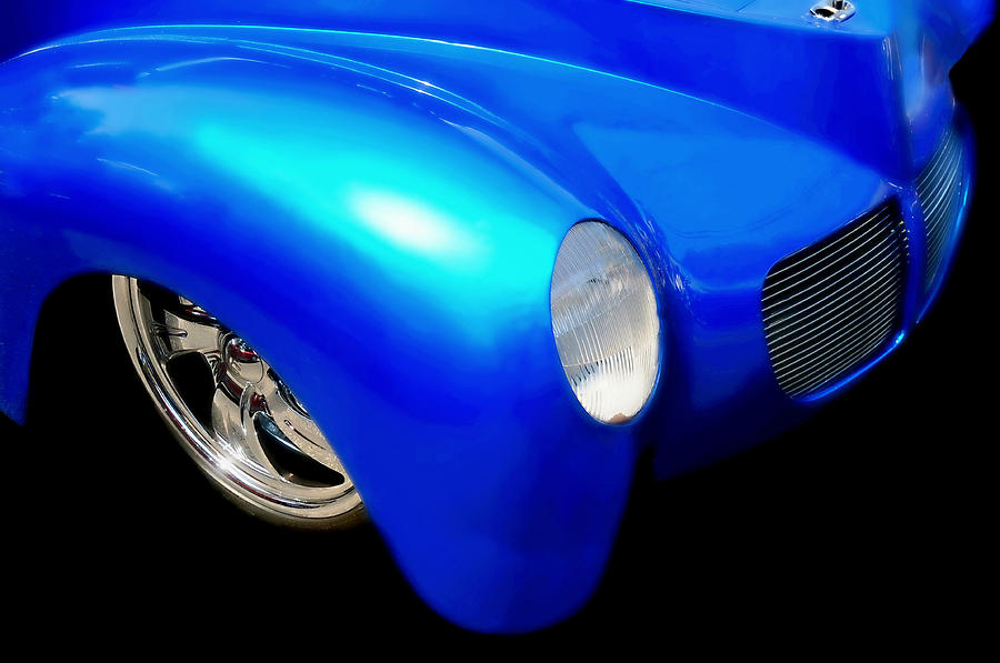 Blue Fender Photograph by Diana Angstadt