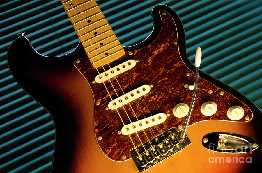 Fender Guitar Photograph by Bob Christopher