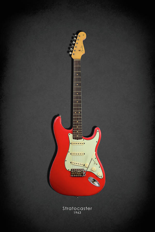 Rock And Roll Photograph - Fender Stratocaster 63 by Mark Rogan