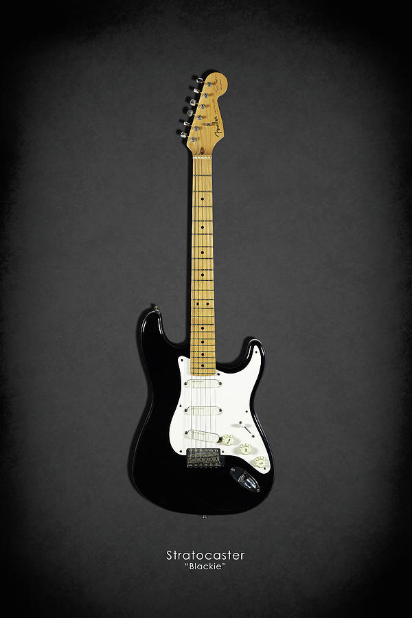Eric Clapton Photograph - Fender Stratocaster Blackie 77 by Mark Rogan