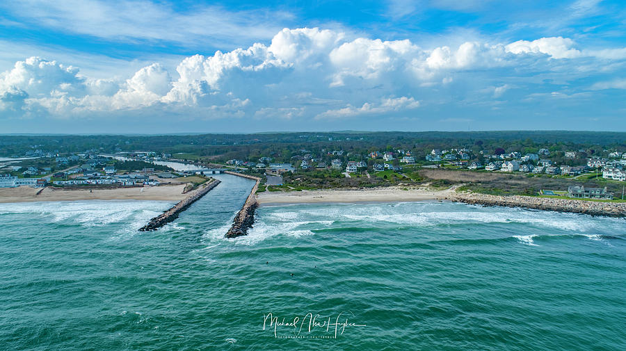 Fenway Beach, Weekapaug,RI Photograph by Michael Hughes