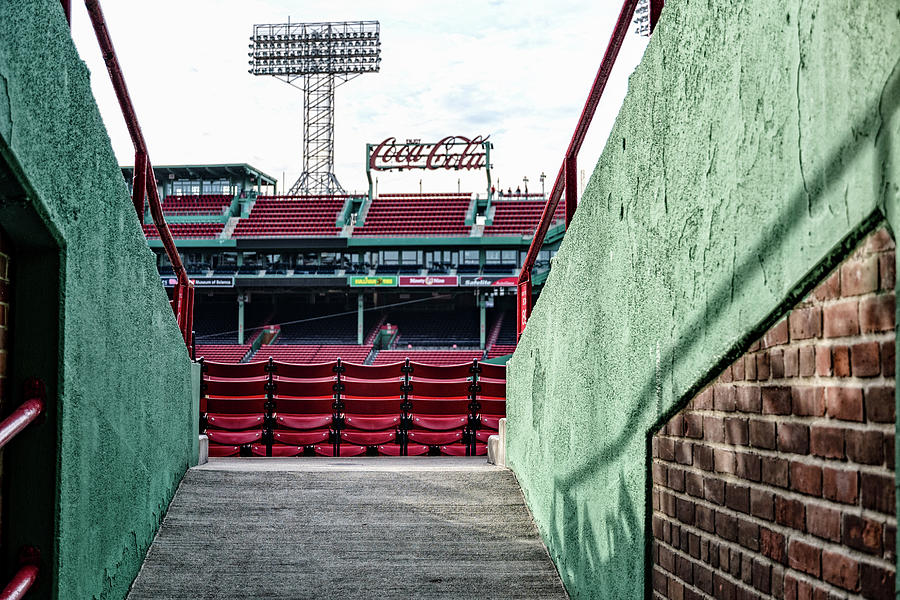 Fenway Chairs  Photograph by Joseph Caban