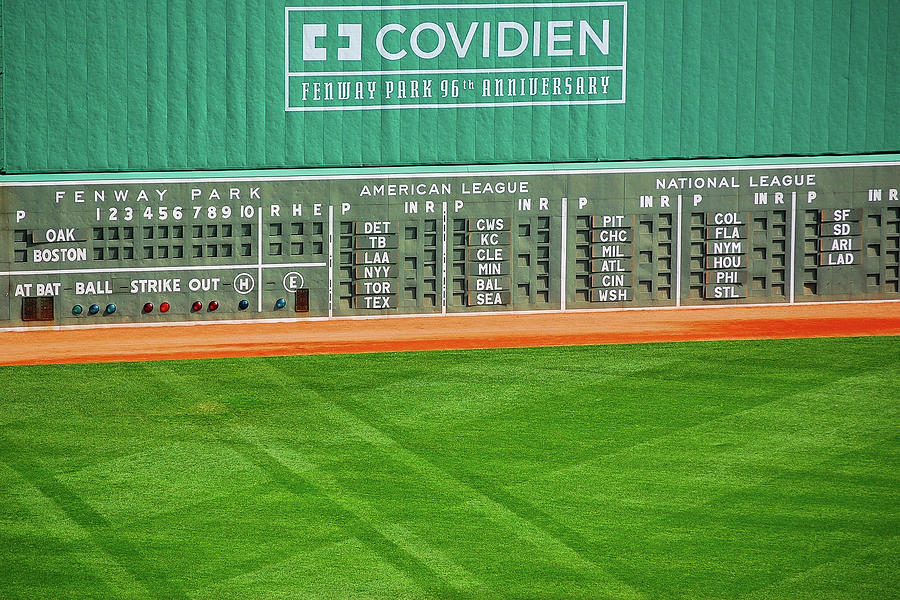 fenway-park-green-monster-and-scoreboard-photograph-by-bob-cuthbert