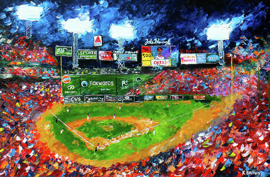 Fenway Park Painting by Kevin Brown