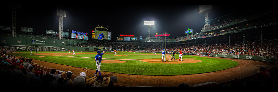 Boston Photograph - Fenway Park Panorma by Jeff Ortakales