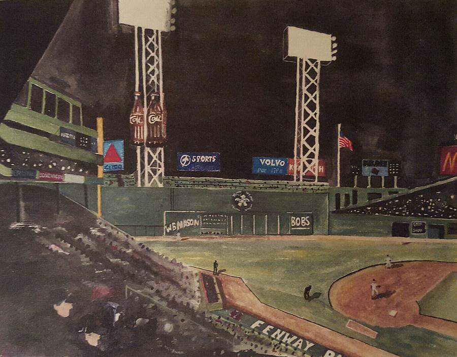 Fenway Park Painting by Thomas Lapriore | Fine Art America