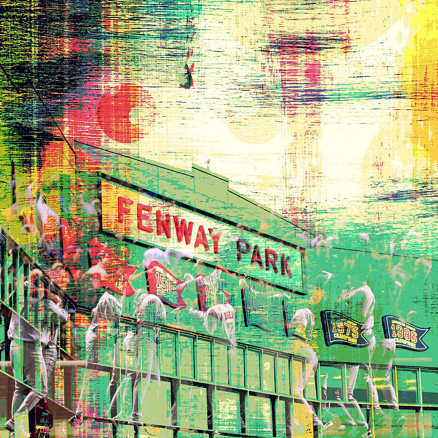 Fenway Park V3 Digital Art