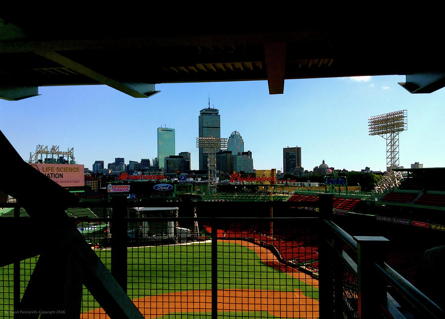 Fenway Park, XI  Photograph by Iconic Images Art Gallery David Pucciarelli