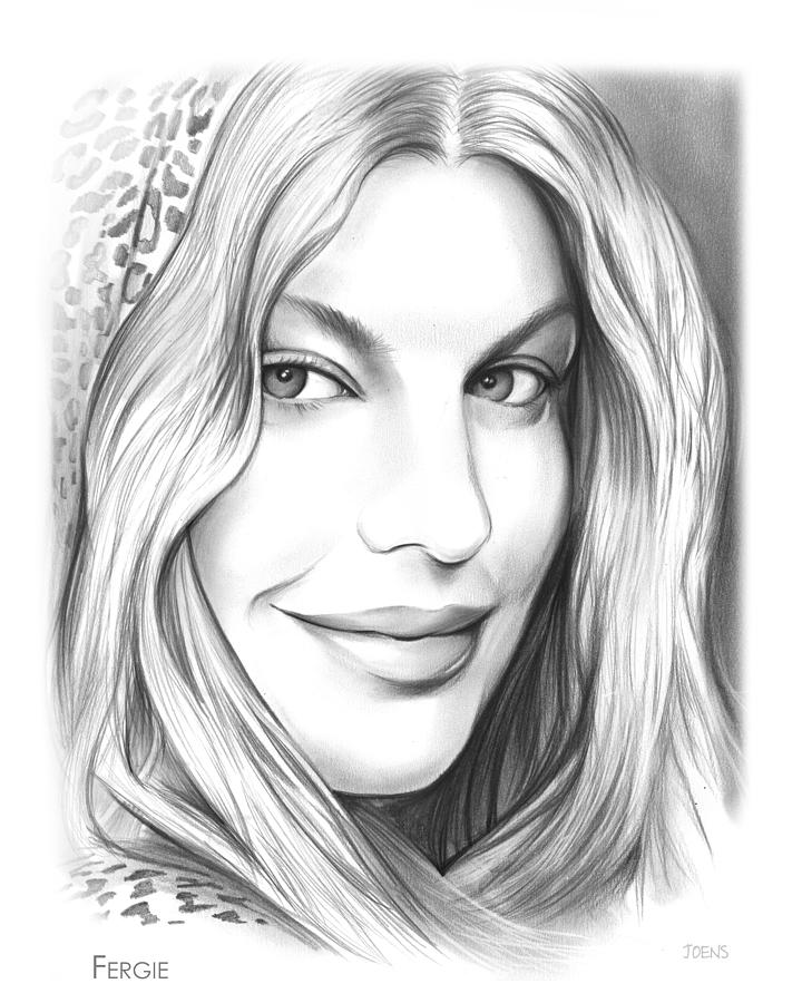 Fergie Drawing
