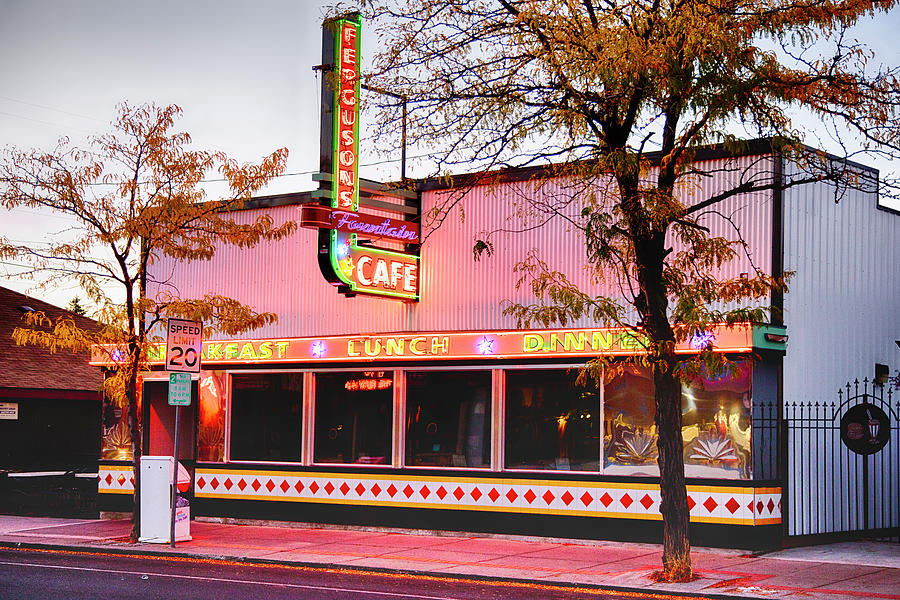 Fergusons Diner Photograph by Hugh Smith