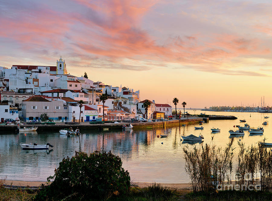 Ferragudo sunset 2 Photograph by Mikehoward Photography