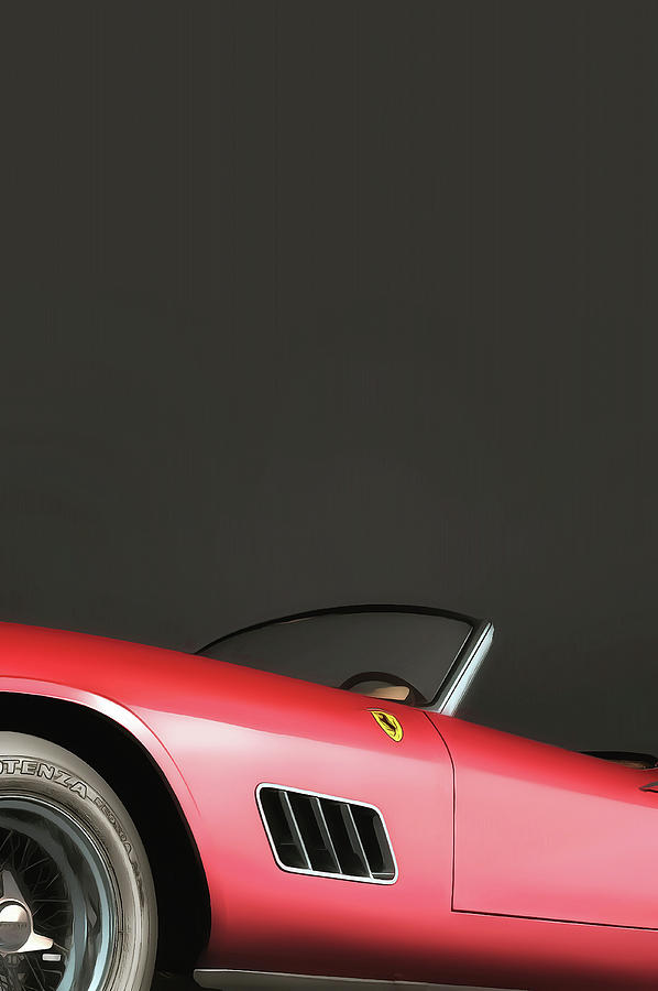 Ferrari 250GT Digital Art by Jan Keteleer