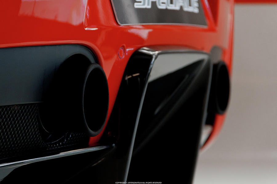 Device Digital Art - Ferrari 458 Speciale by Super Lovely