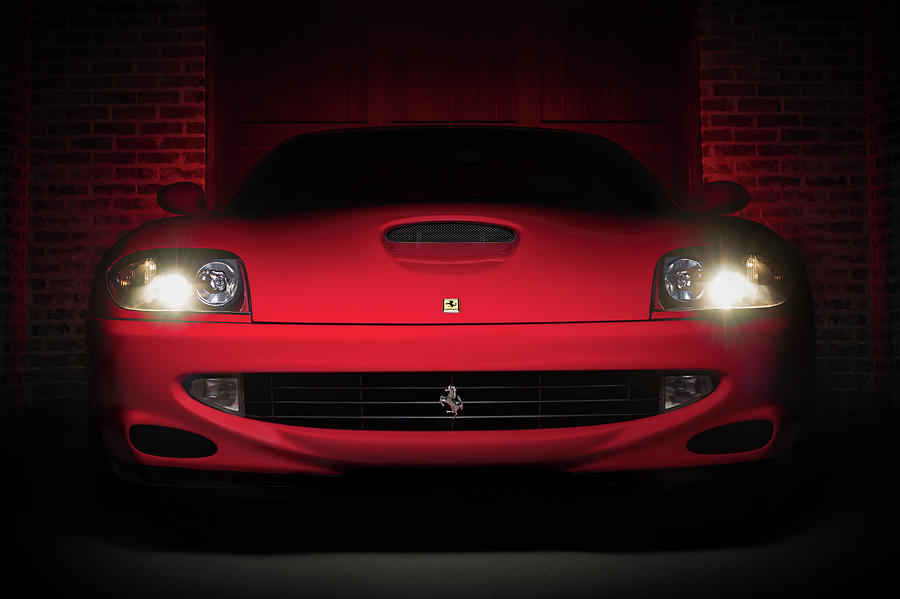 Ferrari 550 Digital Art by Douglas Pittman