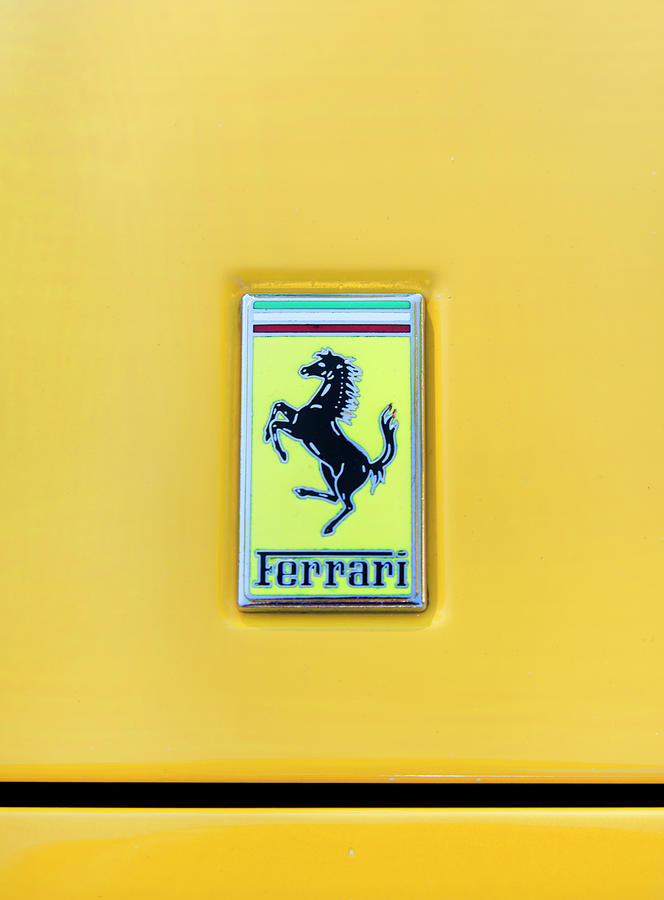 Ferrari Badge Photograph by Theresa Tahara