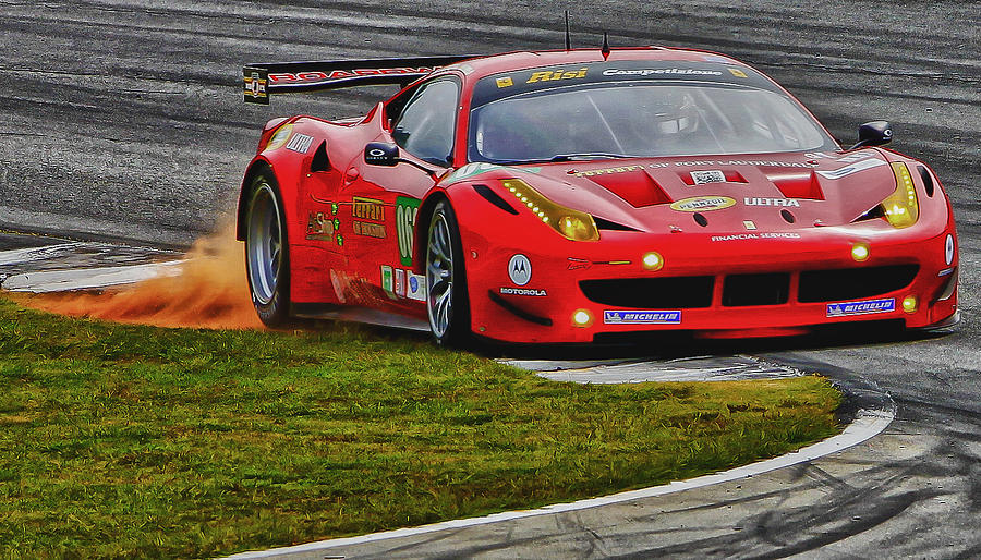 Ferrari Photograph by Bill Linhares