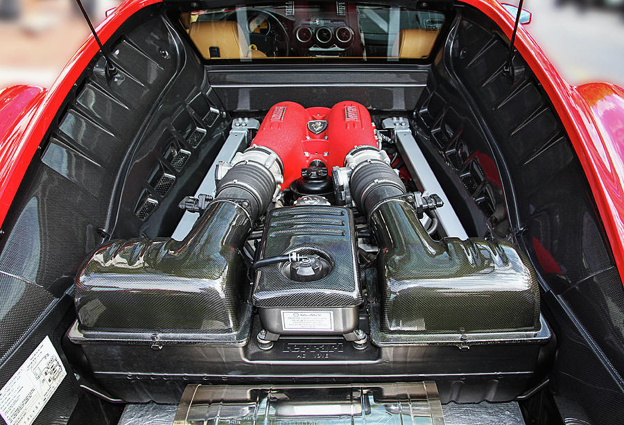 Ferrari Engine Photograph by Bob Slitzan