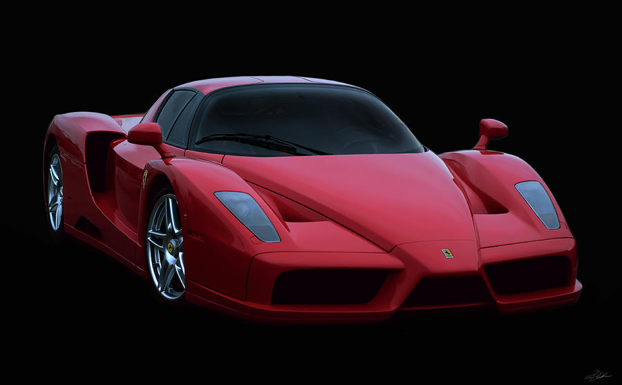 Ferrari Enzo V12 Digital Art by Peter Chilelli