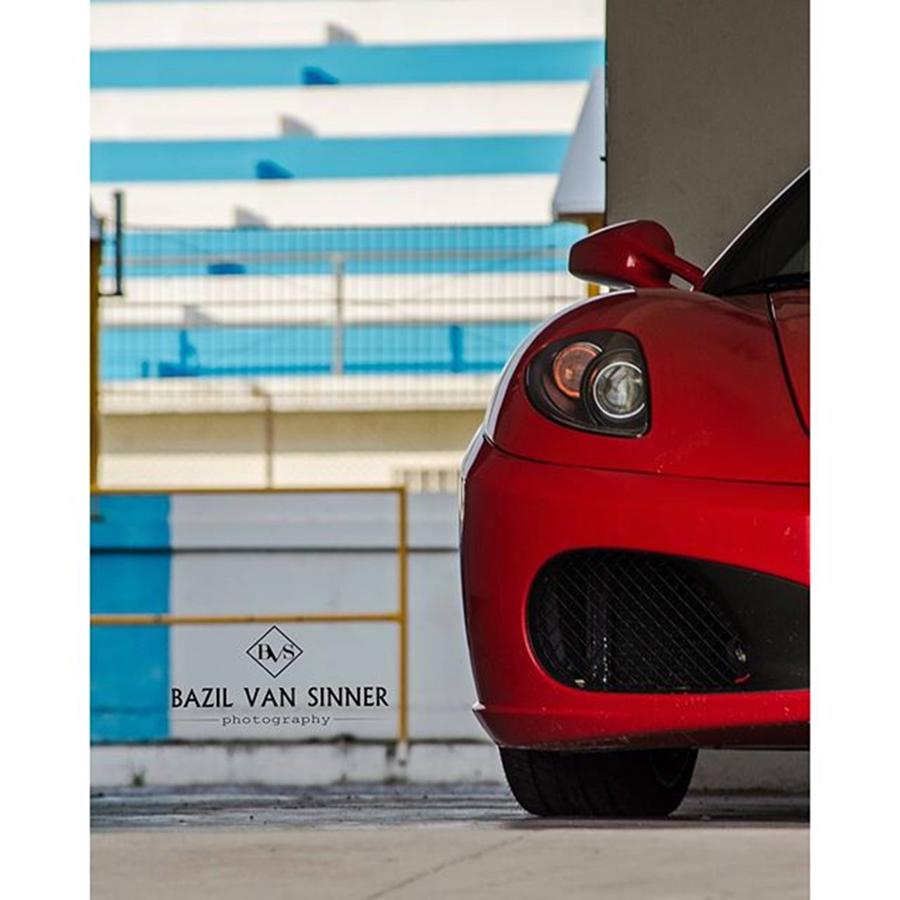 Automotive Photograph - #ferrari #f430 #chillin In The #pitbox by Bazil Van Sinner