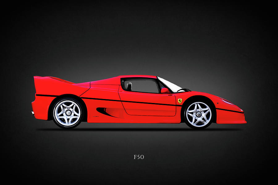 Ferrari Sticker by Mark Rogan - Pixels Merch