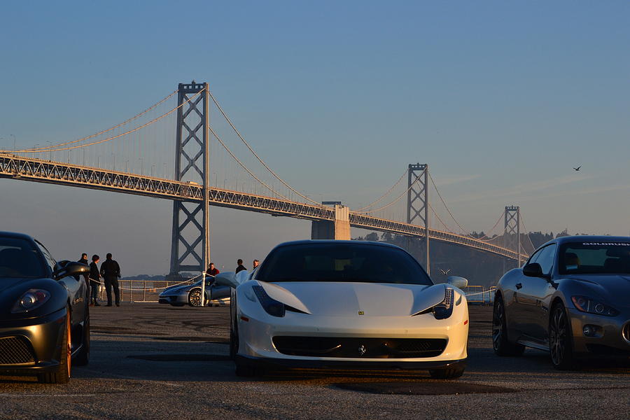 Ferrari in San Francisco Photograph by Dean Ferreira