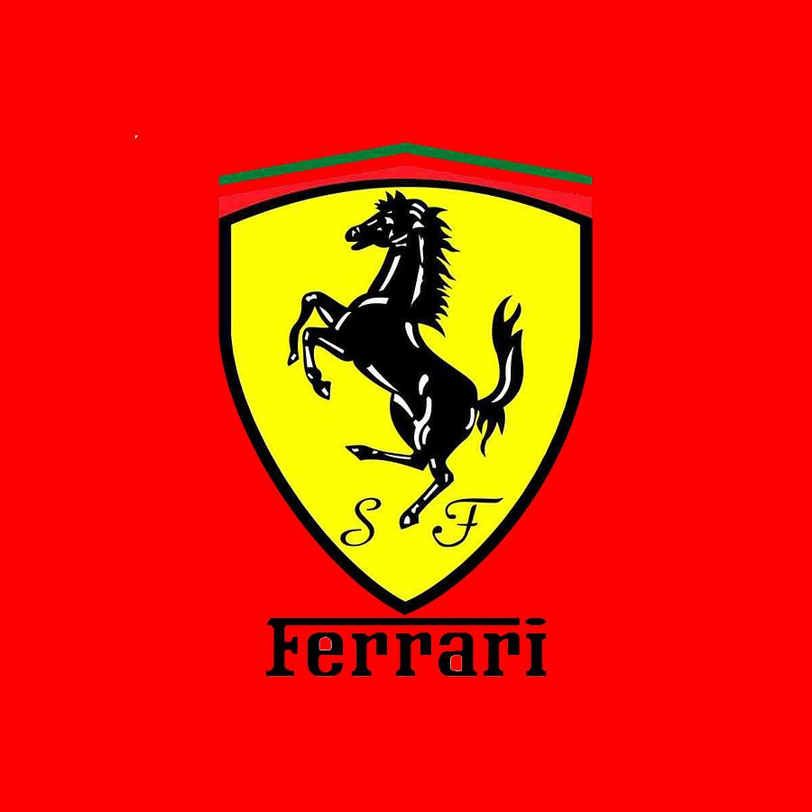 Ferrari Drawing by Iwan Wicaksono - Fine Art America