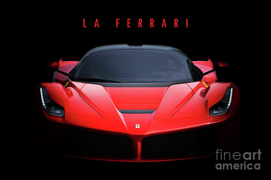 Ferrari LaFerrari Digital Art by Airpower Art