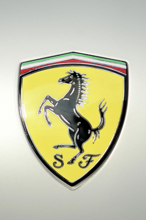 Ferrari Logo on 2016 F12 Berlinetta Photograph by Nate Heldman - Fine ...