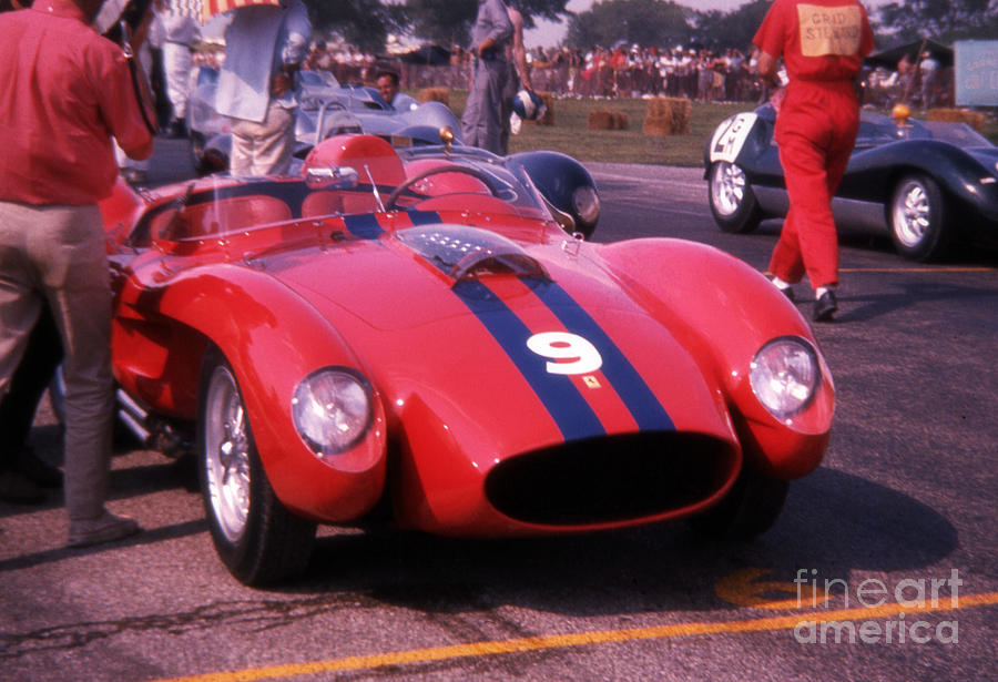 Ferrari Ready to Race Photograph by Fred Lassmann