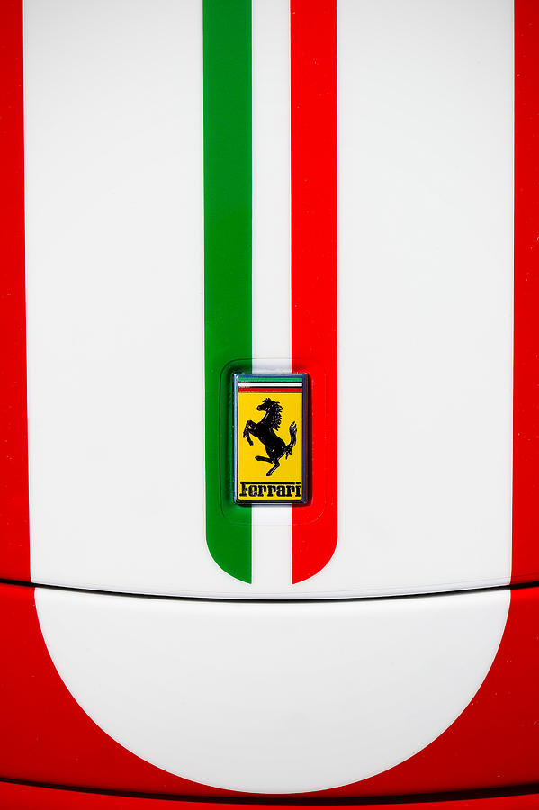 Ferrari Stripes Photograph by ItzKirb Photography