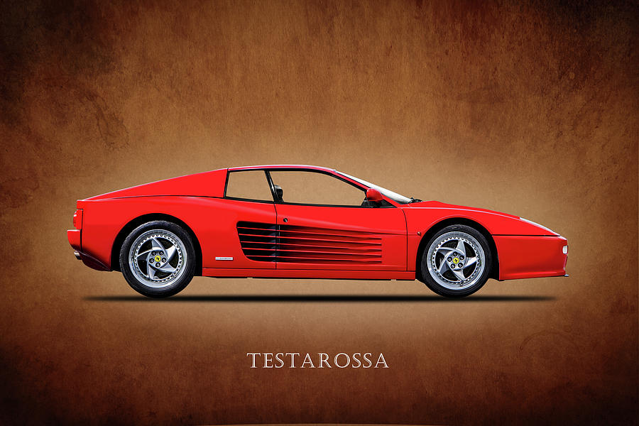 Car Photograph - Ferrari Testarossa by Mark Rogan