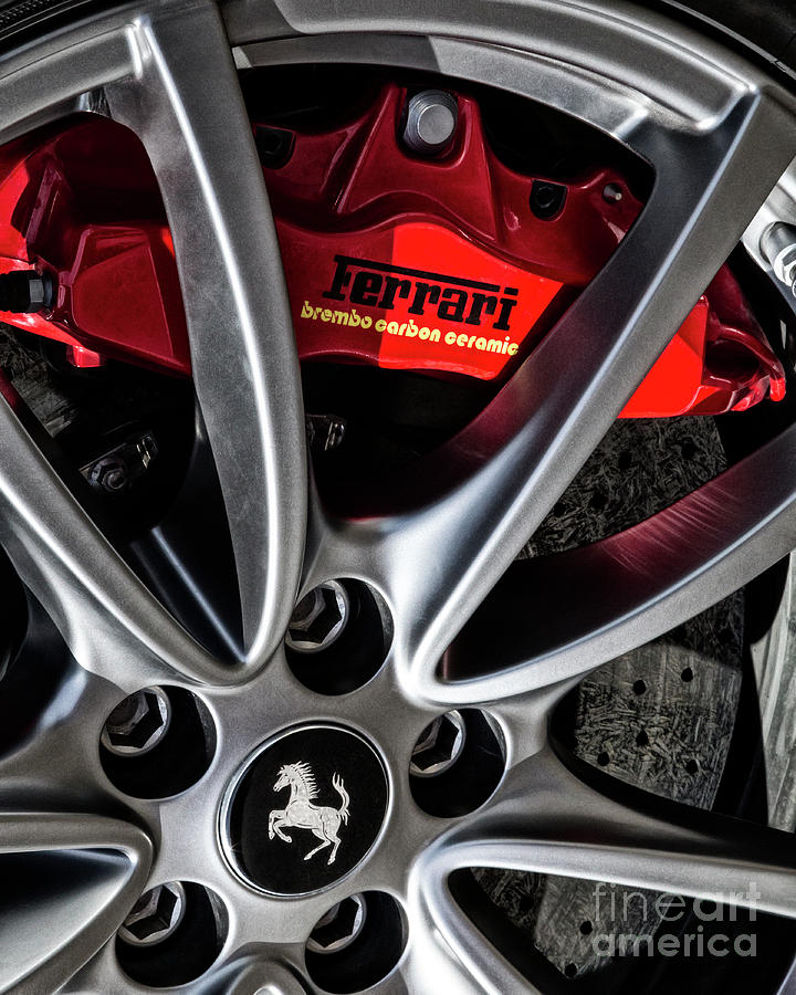 Ferrari Wheel IIi Photograph