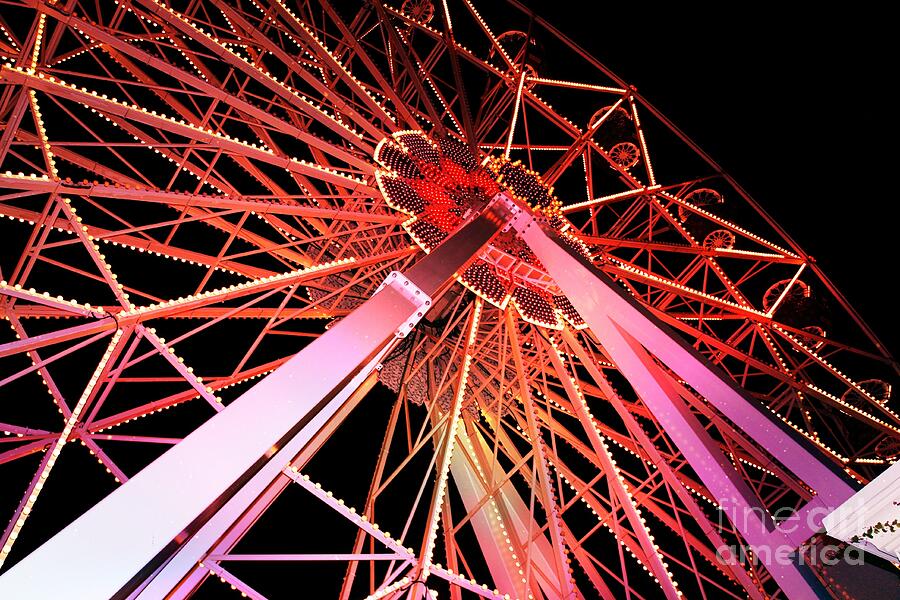 Ferris Fair Photograph by Jenny Revitz Soper