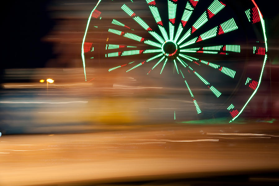 Houston Photograph - Ferris Wheel 1 by Mark Weaver