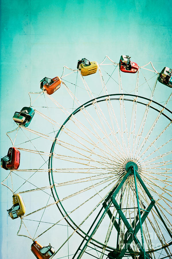 Ferris Wheel Photograph - Ferris Wheel 2 by Kim Fearheiley