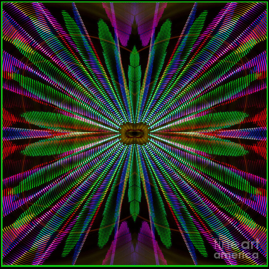 Ferris Wheel Abstract Photograph by Sonya Lang