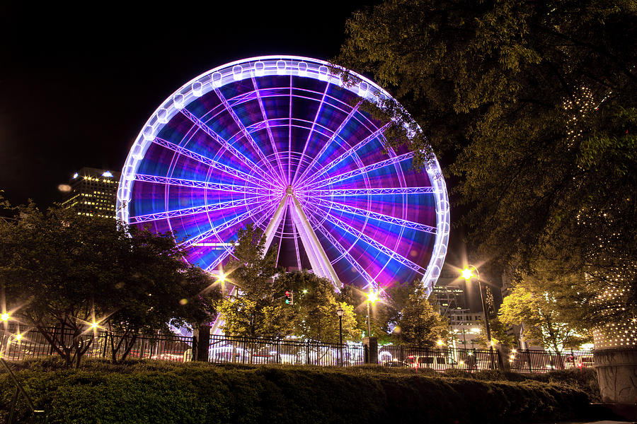 Ferris Wheel at Centennial Park 1 Photograph by Kenny Thomas