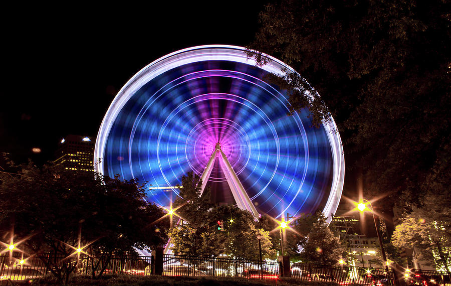 Ferris Wheel at Centennial Park 2 Photograph by Kenny Thomas