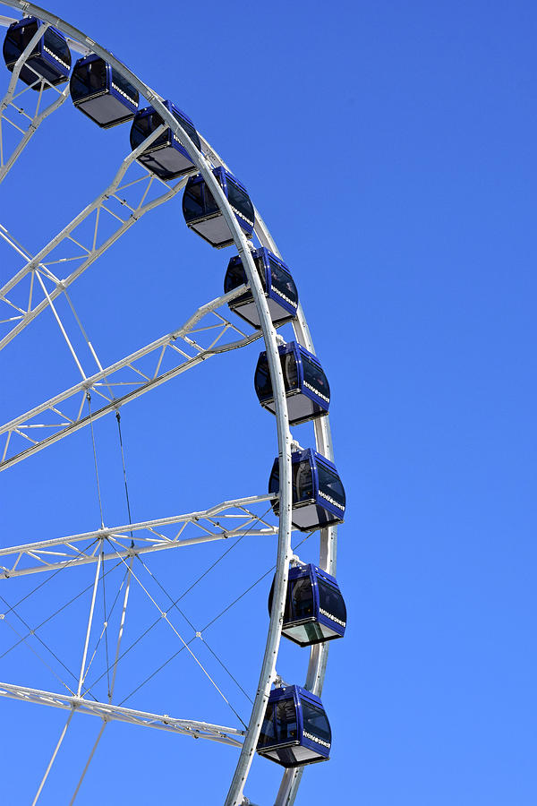 Ferris Wheel at Navy Pier, Chicago No. 1 Photograph by Sandy Taylor