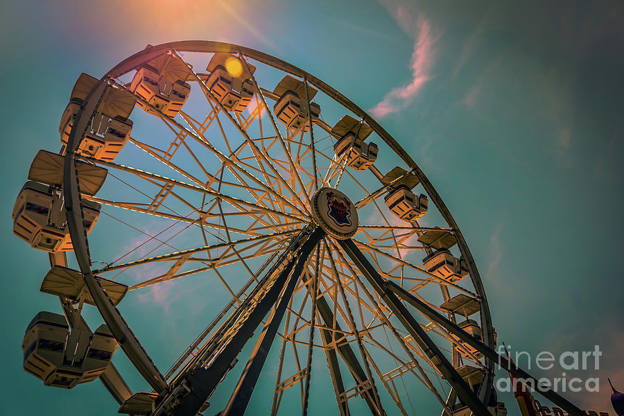 Ferris wheel Photograph by Claudia M Photography